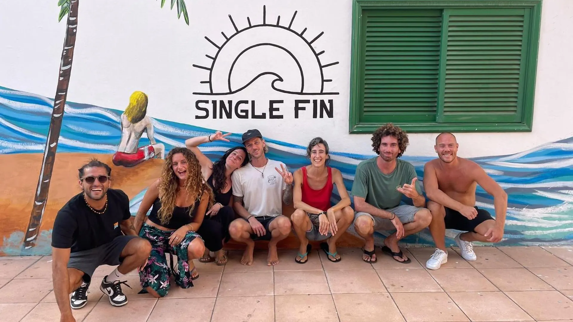 Single Fin Surf Hostel Arona